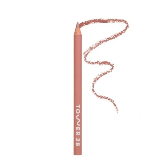 Tower 28 Beauty OneLiner Lip Liner + Eyeliner + Cheek Pencil - Work Of Art - Picture 1 of 6